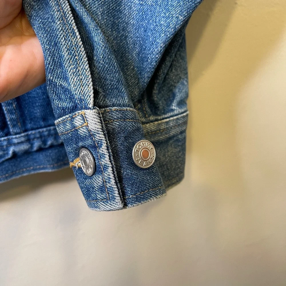 Tommy Jeans VTG Y2K Classic Unisex Denim Jean Jacket